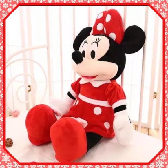 ❣️New❣️Red or Pink Minnie Mouse Plush Stuffed ❣️ - Picture 2 of 5